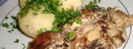 тушеные подосиновики. Шаг 4