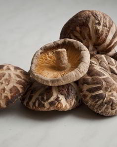 Тушеные шиитаке