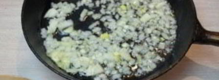 запеченные грибы с фаршем в духовке. Шаг 3