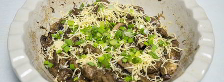 запеченные шампиньоны с сыром. Шаг 6