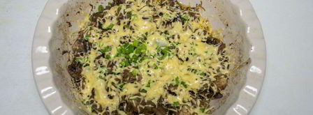 запеченные шампиньоны с сыром. Шаг 7