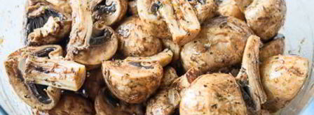 запеченные шампиньоны с травами. Шаг 6