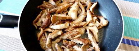 жареные грузди с картошкой. Шаг 7