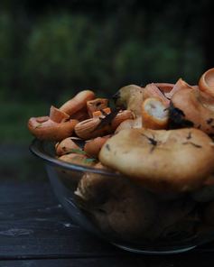 Жареные рыжики