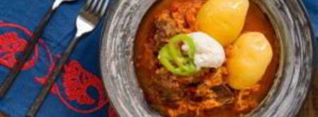 гуляш из говядины и кислой капусты. Шаг 6