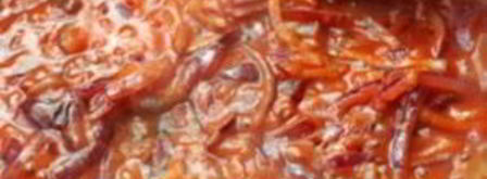 гуляш из говядины с черносливом. Шаг 5