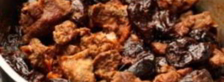 гуляш из говядины с черносливом. Шаг 7