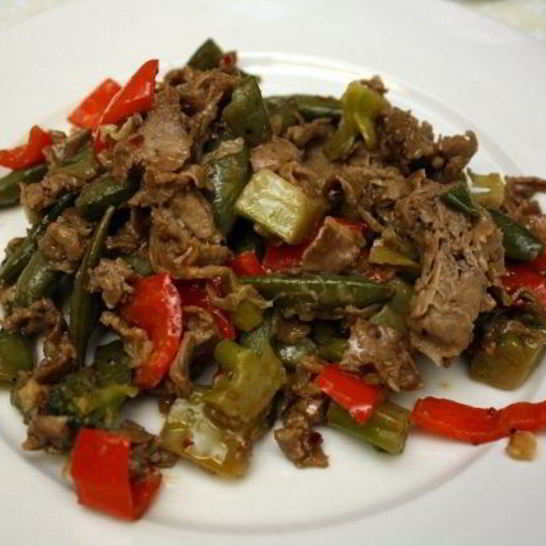 Рецепт гуляша из говядины с овощами