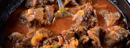 гуляш из говядины с подливкой. Шаг 6