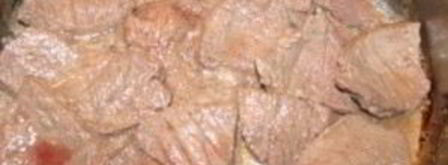 гуляш из говядины со сливками. Шаг 2