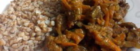 гуляш из говяжьего сердца. Шаг 6