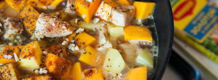 гуляш из индейки с тыквой. Шаг 5