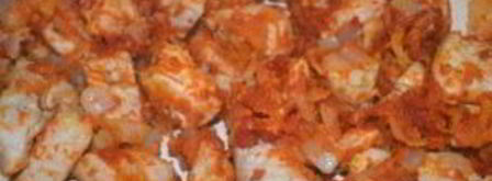 гуляш из куриного филе. Шаг 8