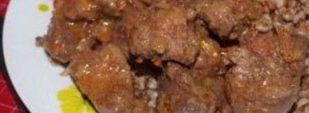 гуляш из куриной печени. Шаг 7