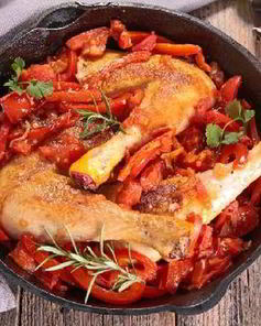 Гуляш из куриных ножек