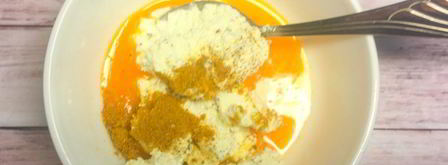 гуляш из курицы с пюре из цветной капусты. Шаг 9