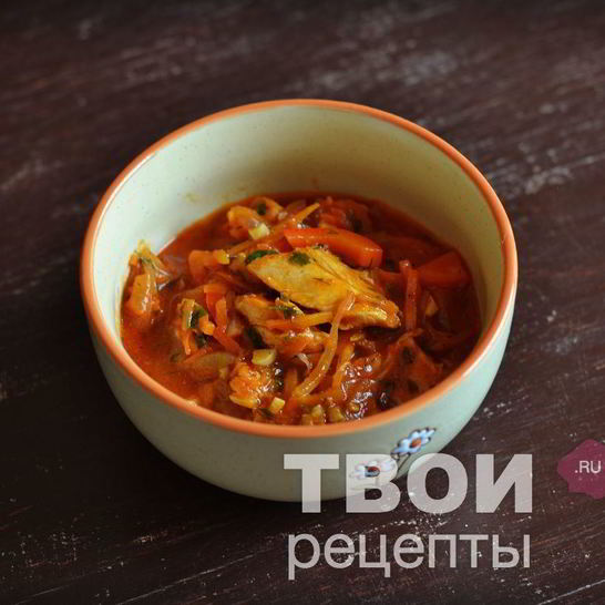 Рецепт гуляша иза куриц