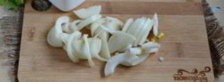 гуляш из печени со сметаной. Шаг 3