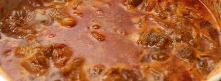 гуляш из свинины с помидорами. Шаг 7