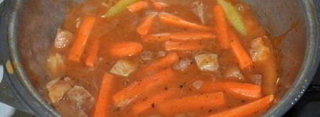 гуляш из свинины с вином. Шаг 7