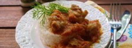 гуляш куриный с подливкой. Шаг 6