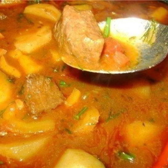 Рецепт гуляша с картошкой в мультиварке