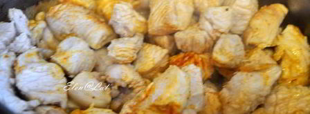 гуляш с тыквой и индейкой. Шаг 2