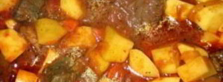 гуляш в казане. Шаг 5