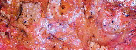 мадьярский гуляш с баклажанной закуской. Шаг 2