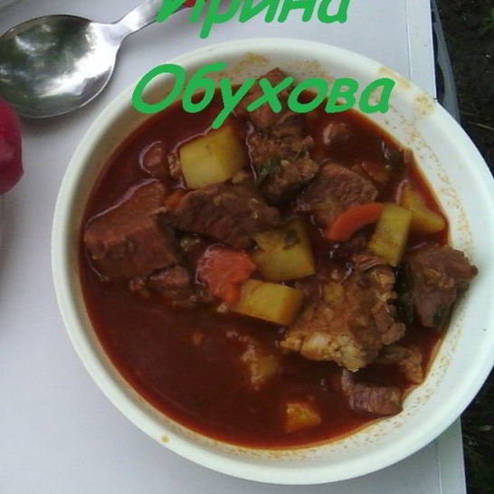 Рецепт супа-гуляша бограч