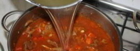 суп-гуляш из говядины. Шаг 17