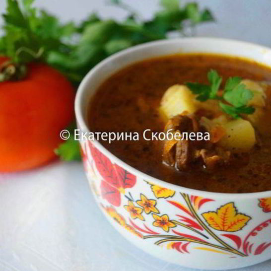 Рецепт супа-гуляша