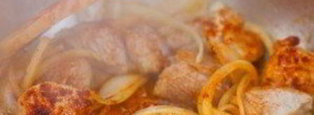 венгерский гуляш из свинины. Шаг 3