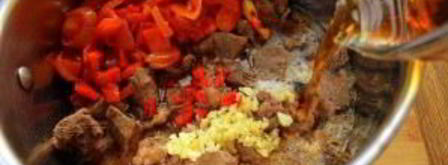 венгерский гуляш по чигишварске. Шаг 4