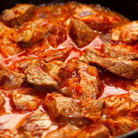 Рецепт венгерского гуляша со сладким перцем