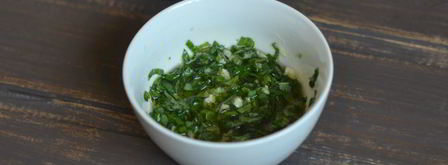 картофельное пюре с чесноком и базиликом. Шаг 4