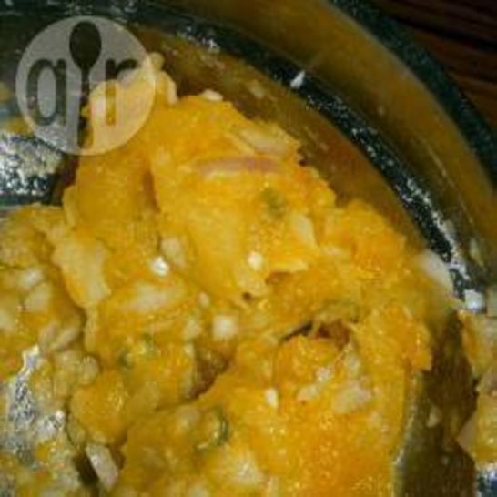 Рецепт картофельного пюре с тыквой