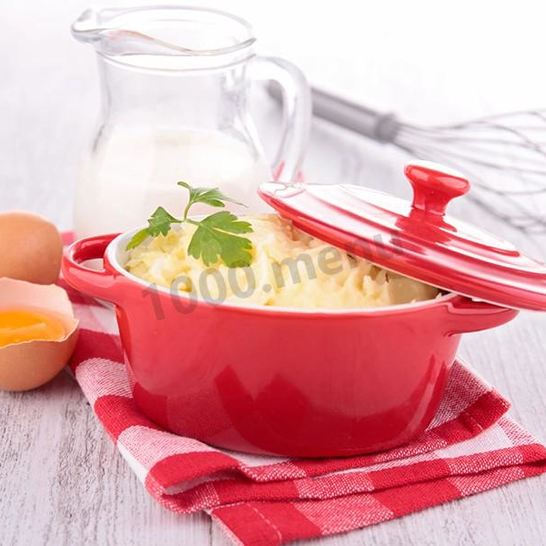 Рецепт картофельного пюре с яйцом и молоком