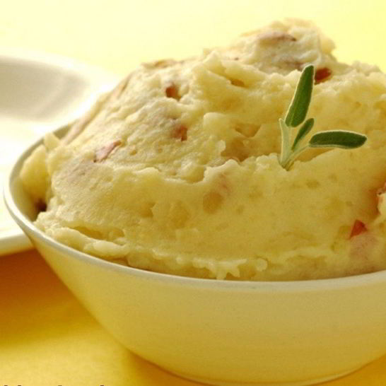 Рецепт картофельного пюре с жареным луком