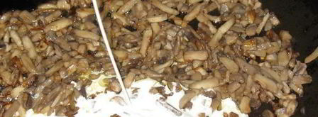 картофельные ньокки с грибным соусом. Шаг 6