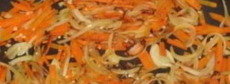 китайская лапша с креветками. Шаг 4