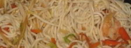 китайская лапша с креветками. Шаг 8