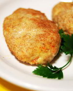 Картофельно-мясные котлеты