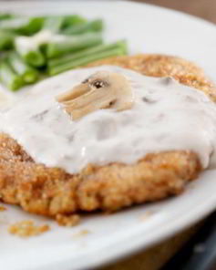 Картофельные котлеты с грибами и сыром