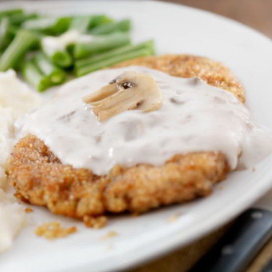 Рецепт картофельных котлет с грибами и сыром