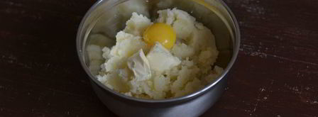 картофельные котлеты с грибным соусом. Шаг 3