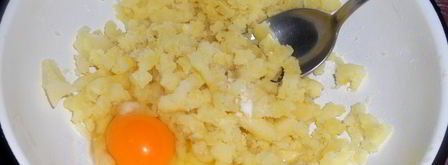 картофельные котлеты с мясом. Шаг 2