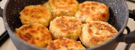 котлетки из картофеля и тунца. Шаг 6