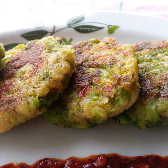 Рецепт котлет из брокколи постные