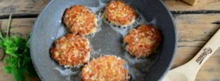 котлеты из крабовых палочек с сыром. Шаг 6